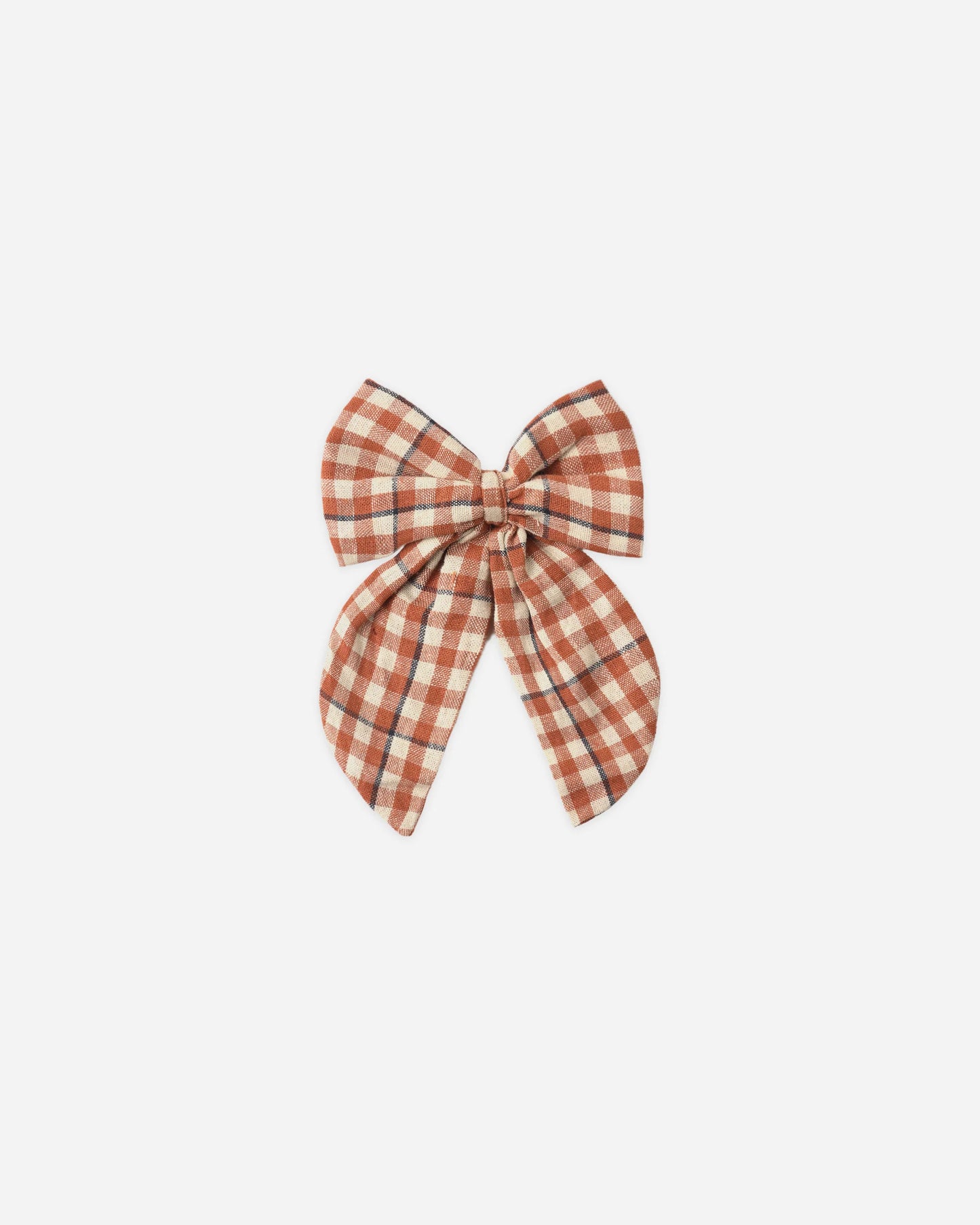 Oversized Bow || Poppy Gingham