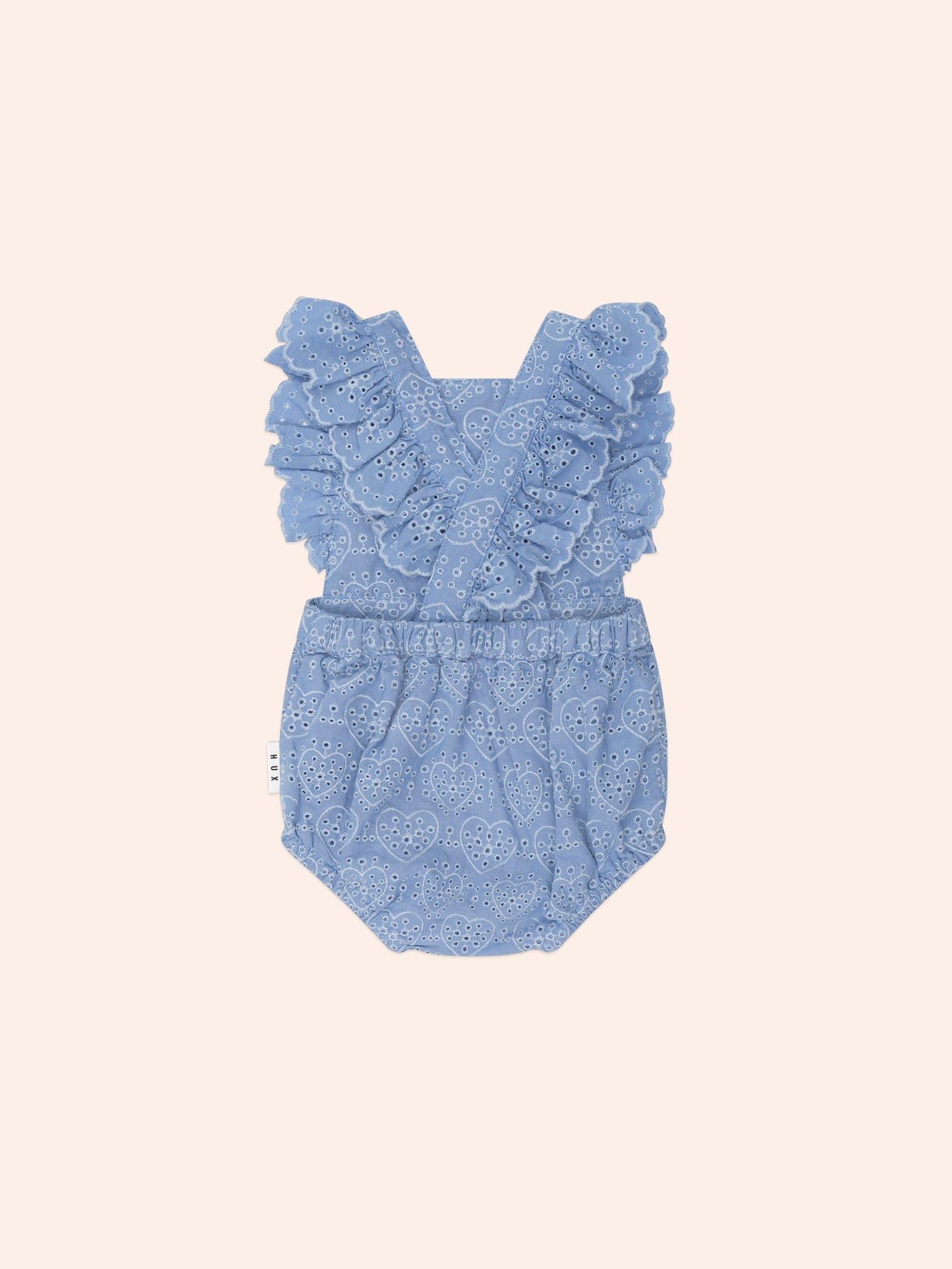 Frilly Broderie Playsuit