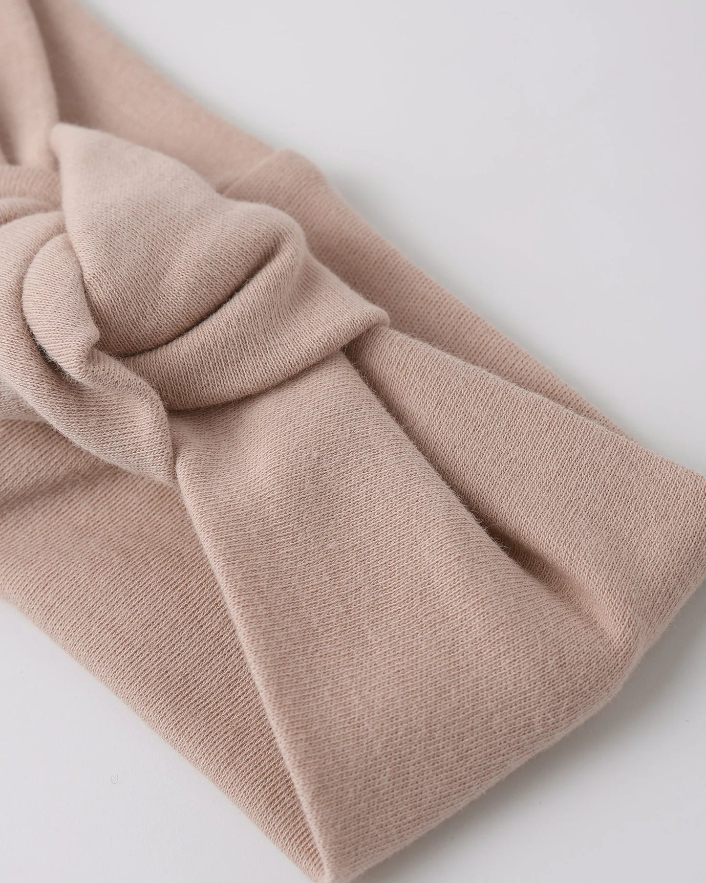 Knotted Headband Blush