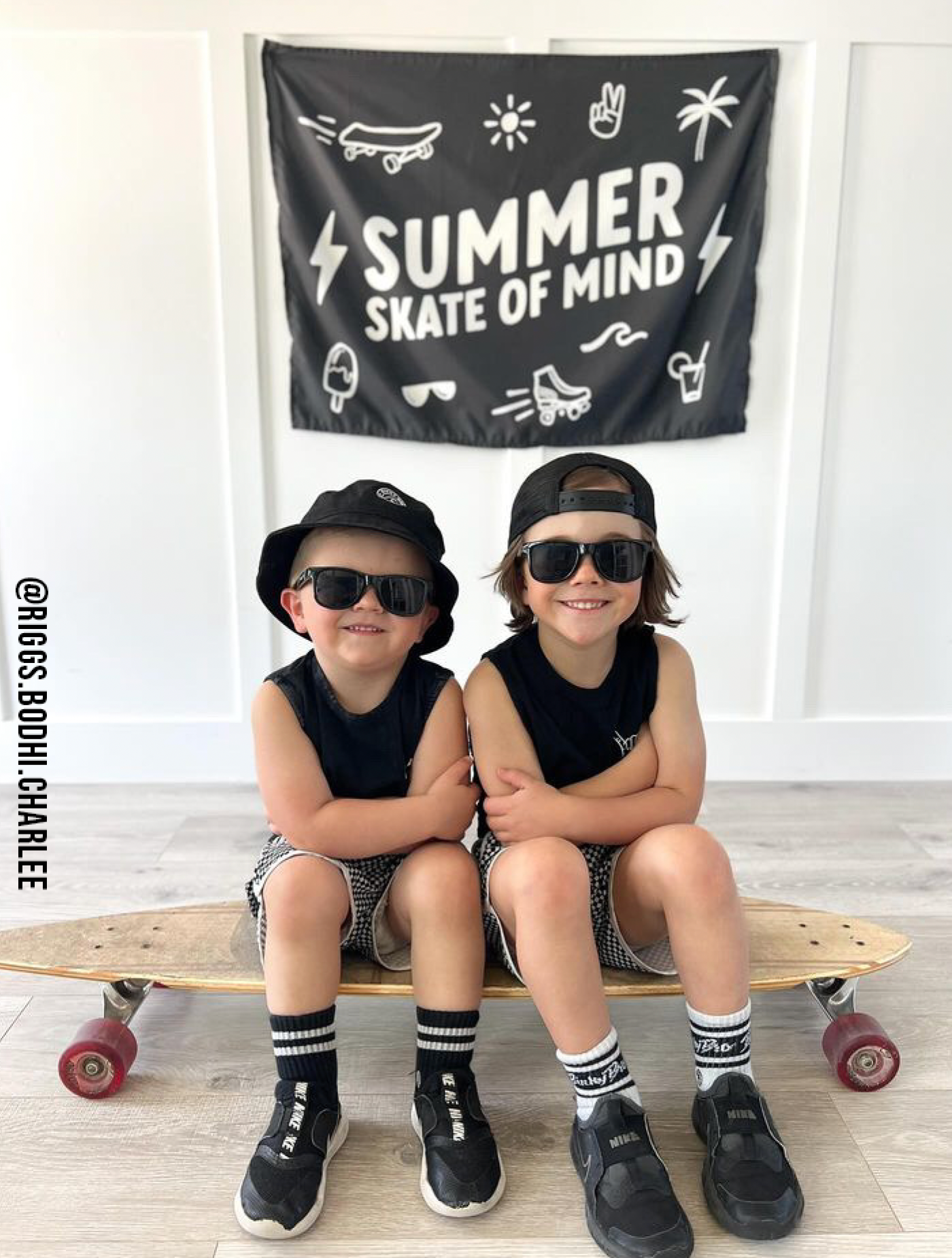 Summer Skate of Mind Banner - Boys Wall Decor Sign