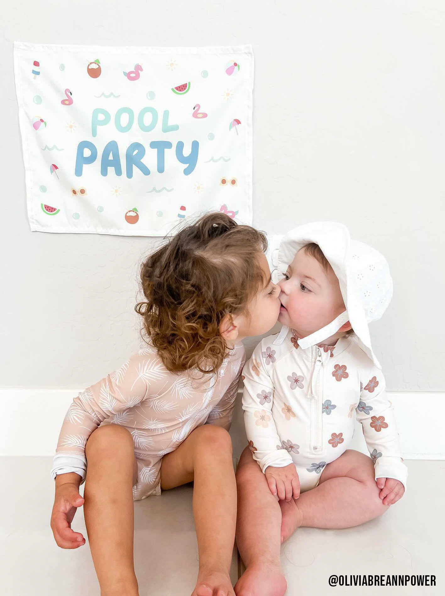 Pool Party Banner - Kids Summer Party Decor