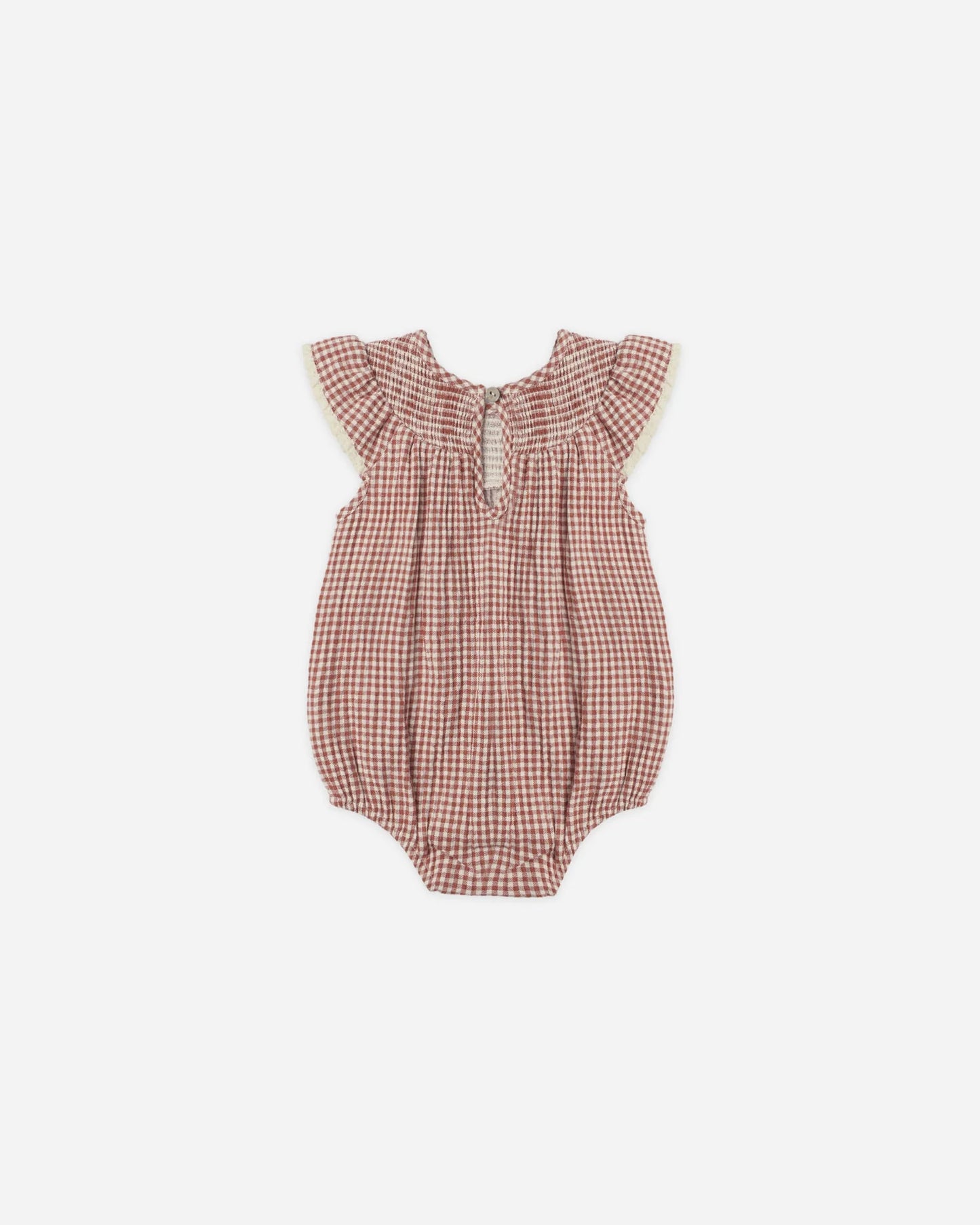 Lenore Romper Red Gingham