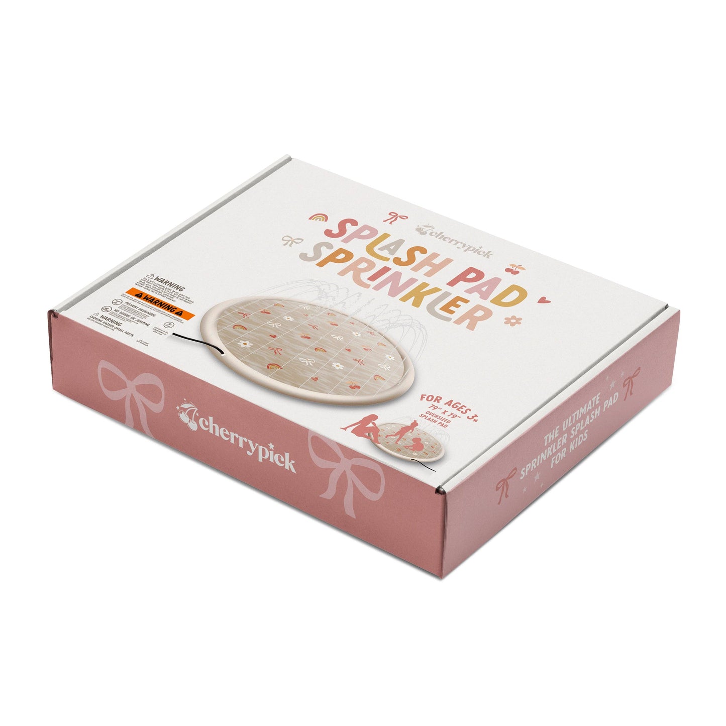 Sprinkler Splash Pad for Kids - Oversized Backyard Sprinkler