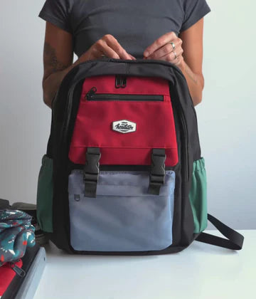 Colorblock Ice and Fire 26L Backpack + Lunch Bag - BUNDLE