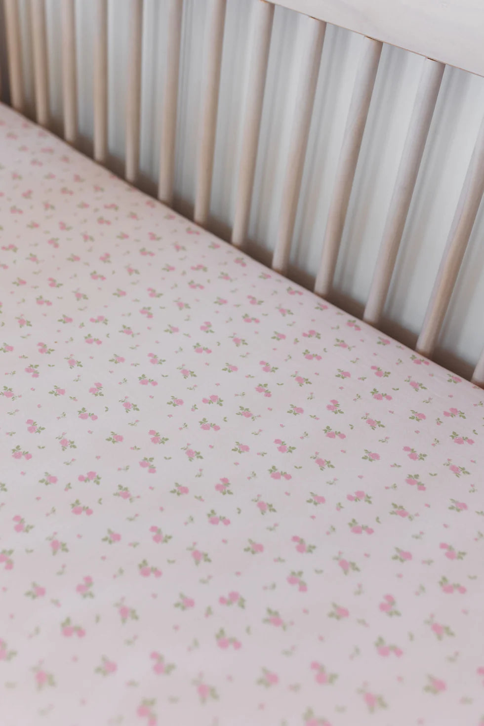 Haven Floral Crib Sheet