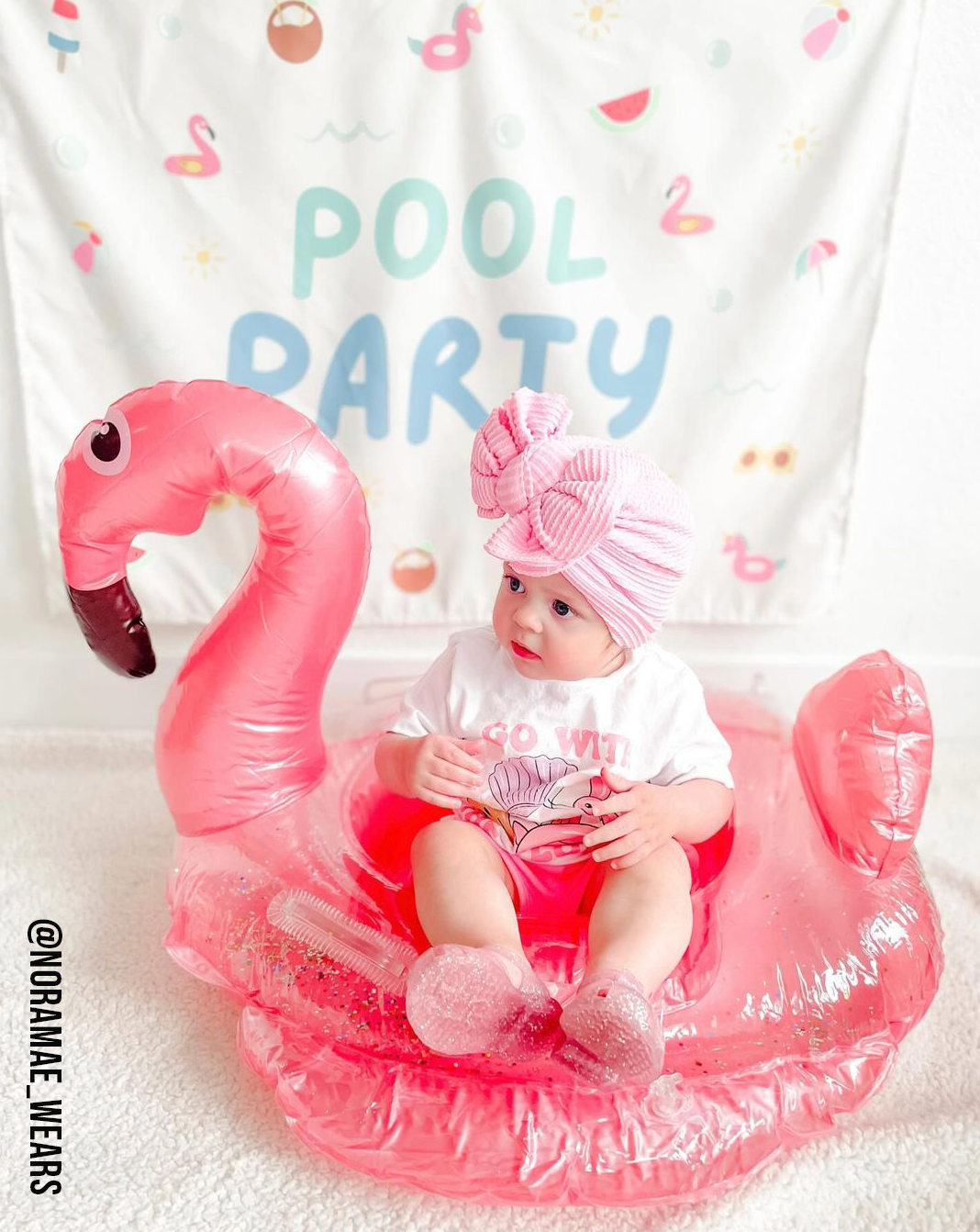 Pool Party Banner - Kids Summer Party Decor