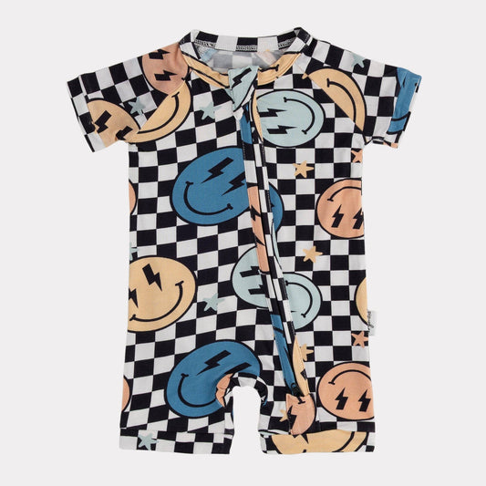 Bamboo Shortie Playsuits | LE Prints