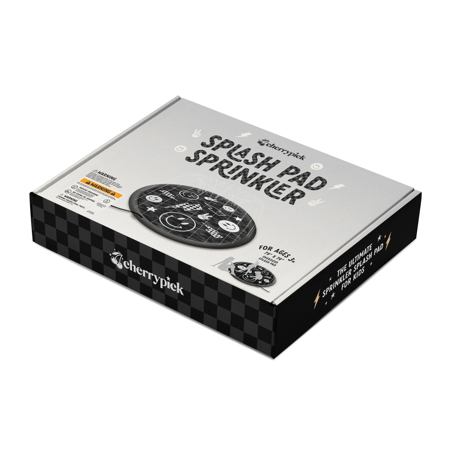 Sprinkler Splash Pad for Kids - Oversized Backyard Sprinkler