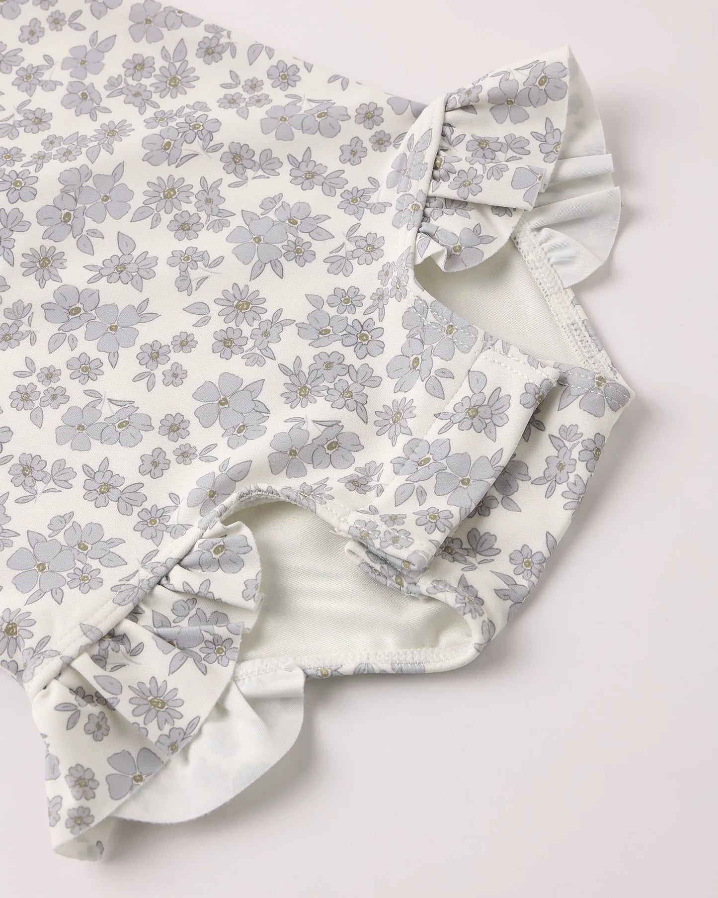 Olivia Rashguard One-Piece Blue Floral
