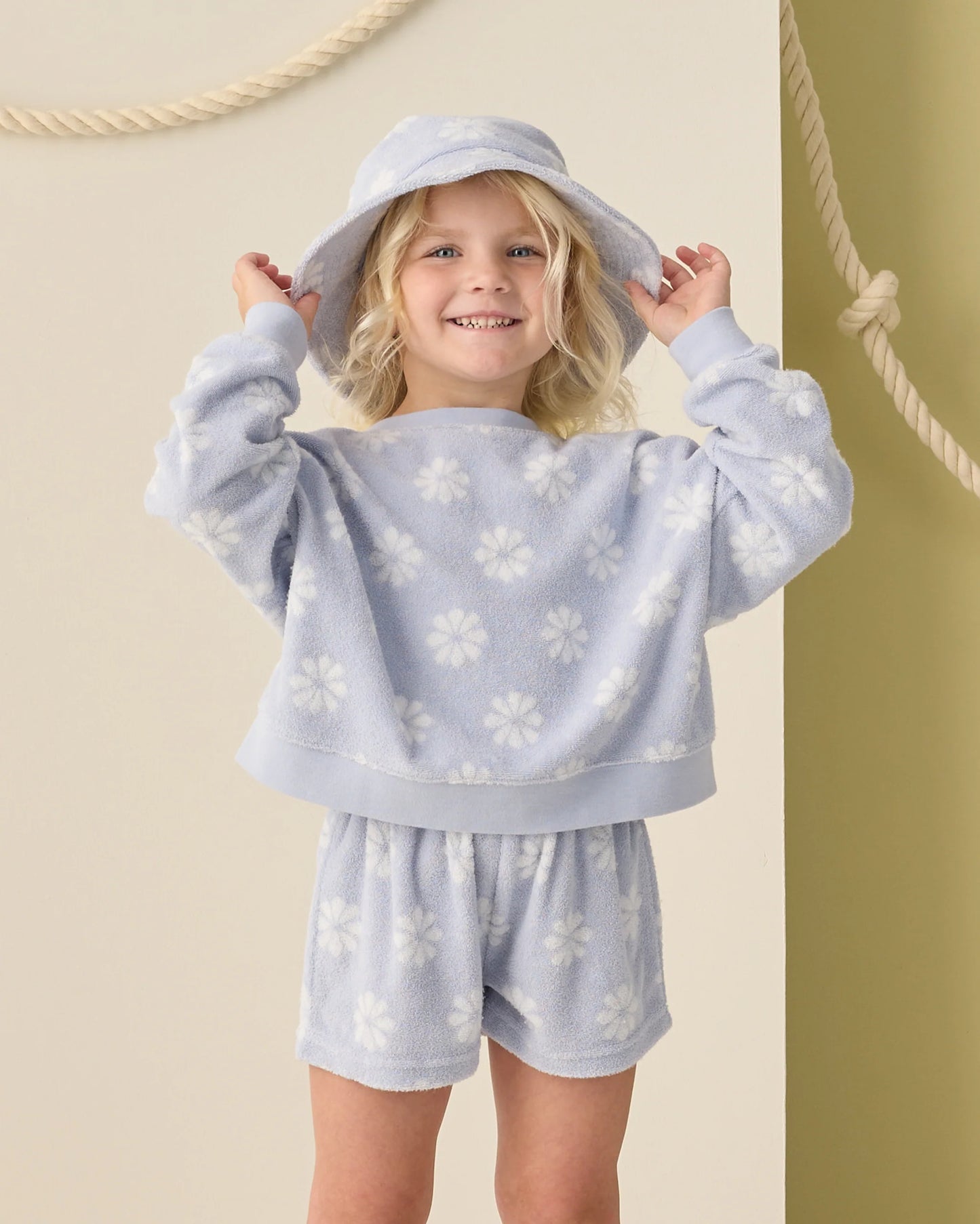 Bucket Hat Periwinkle Daisy