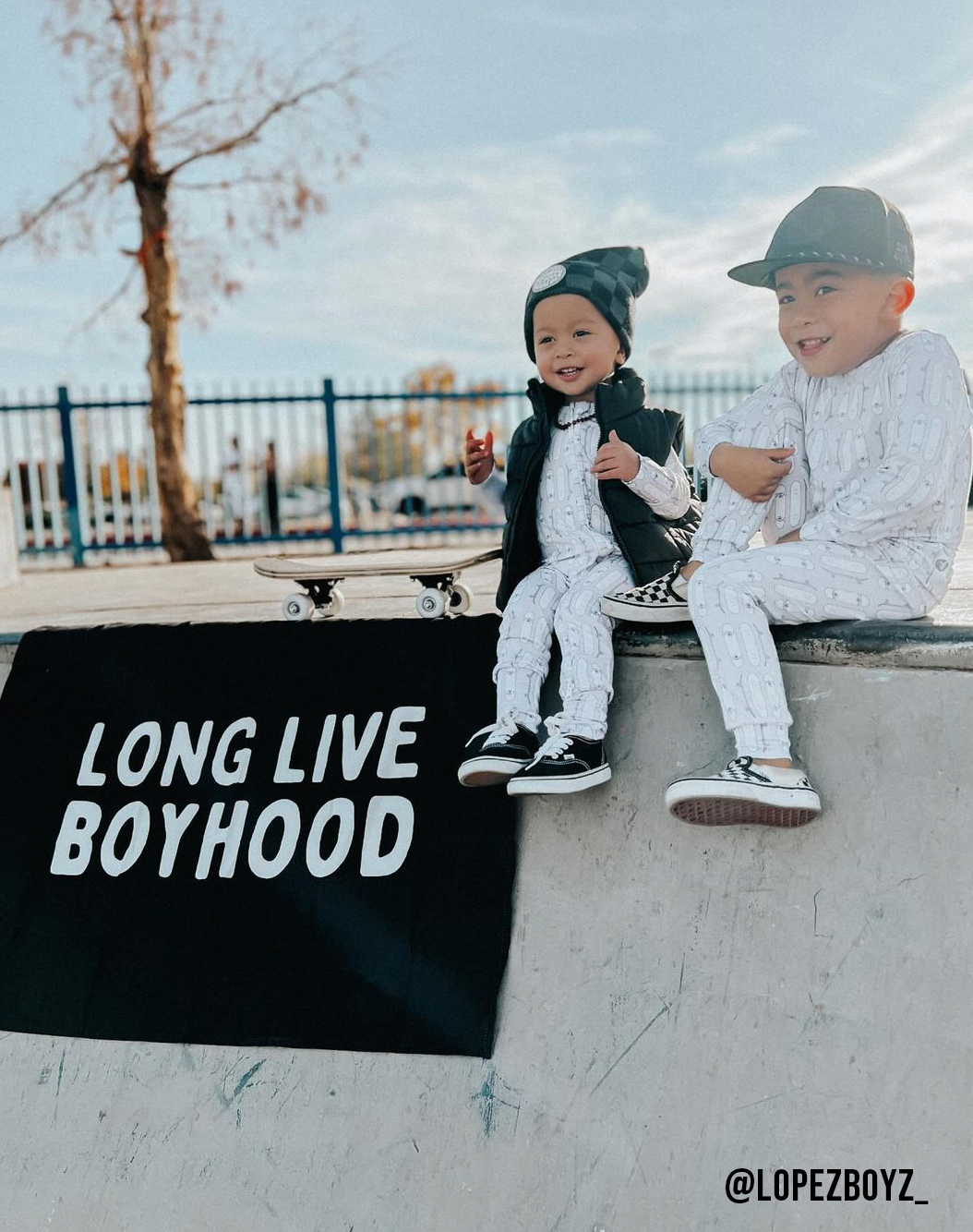 Long Live Boyhood Banner | Boys Room Fabric Wall Sign