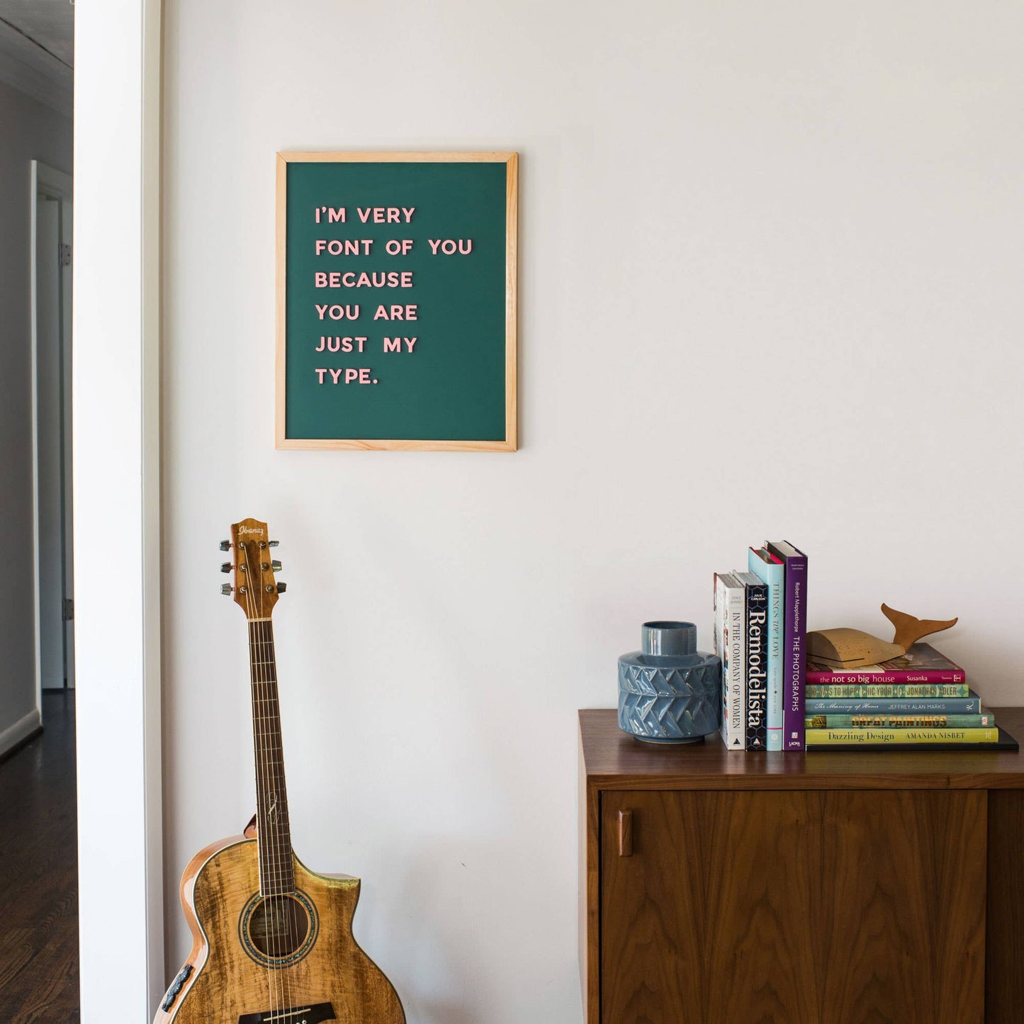 1" 200pc Rose Pink Magnetic Letters