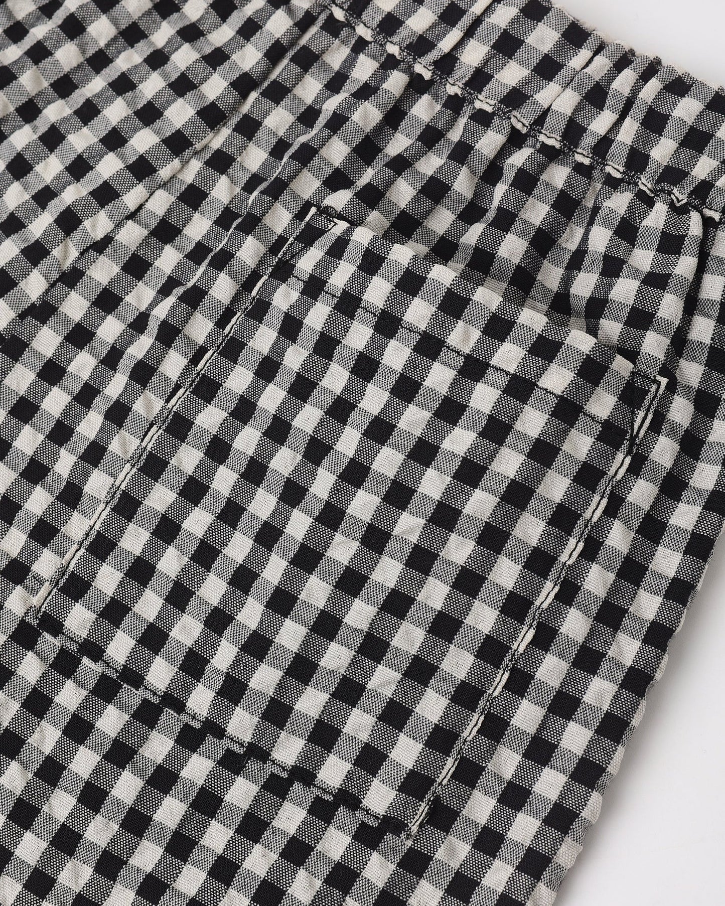 Perry Short Black Check