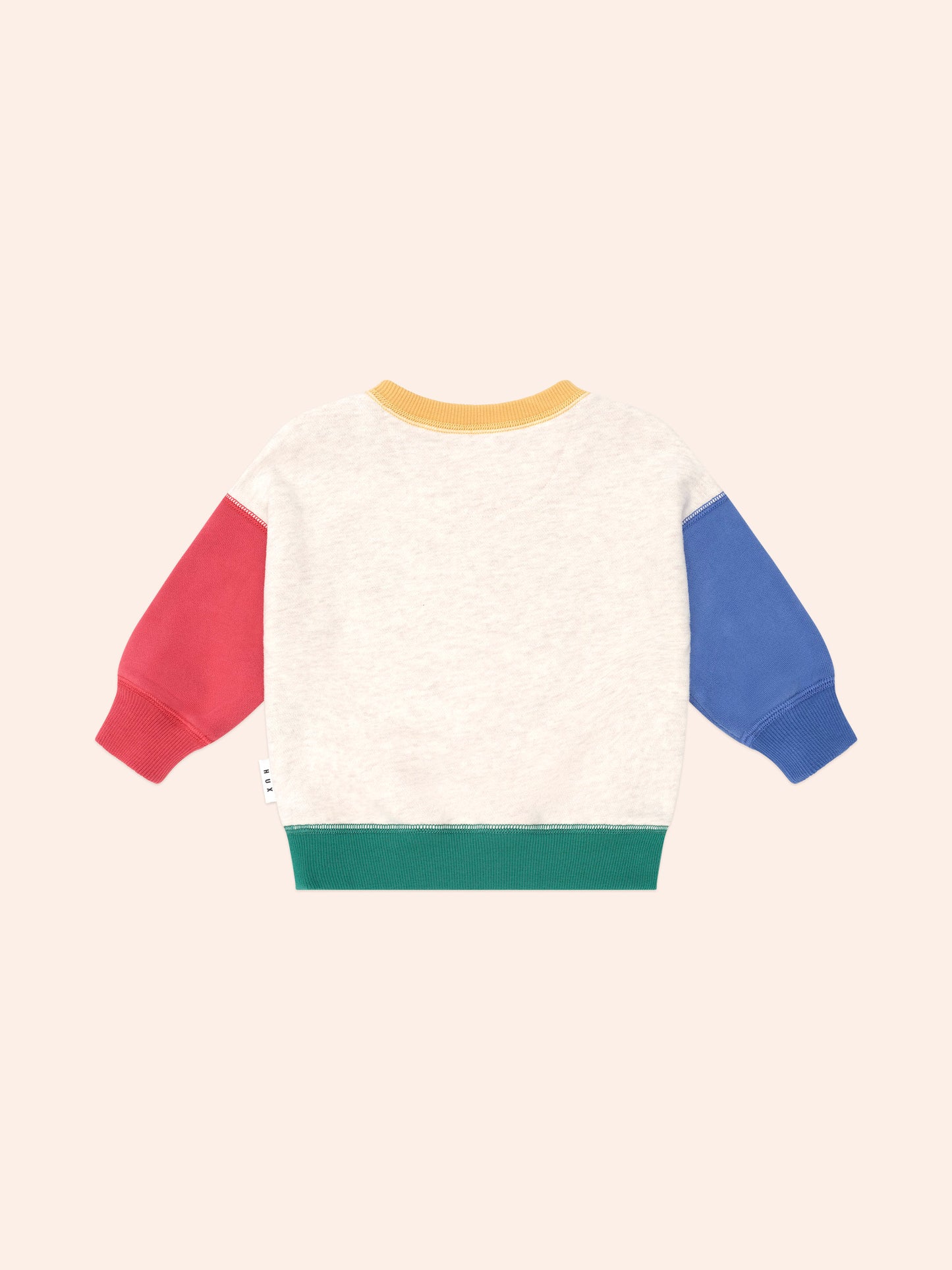 Furry Huxbear Colour Block Sweatshirt + Trackpant Set