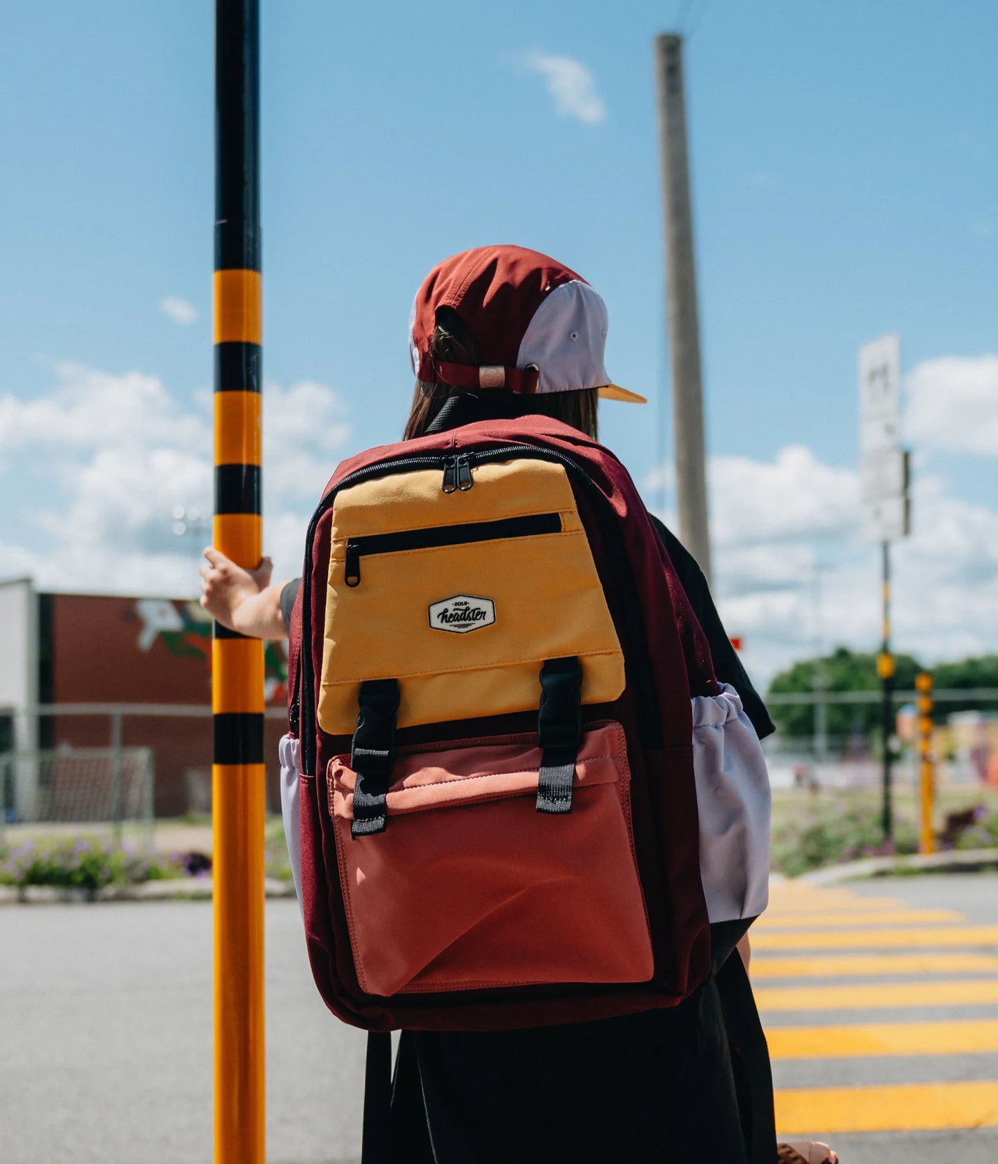 Colorblock Berry Pop 26L Backpack + Lunch Bag- BUNDLE