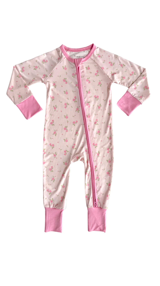 Haven Floral Zipper Romper