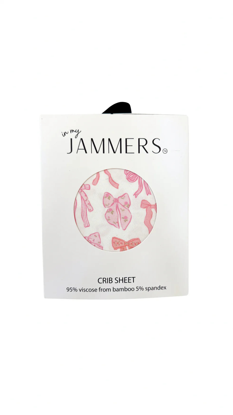 Spring Floral Bows Crib Sheet