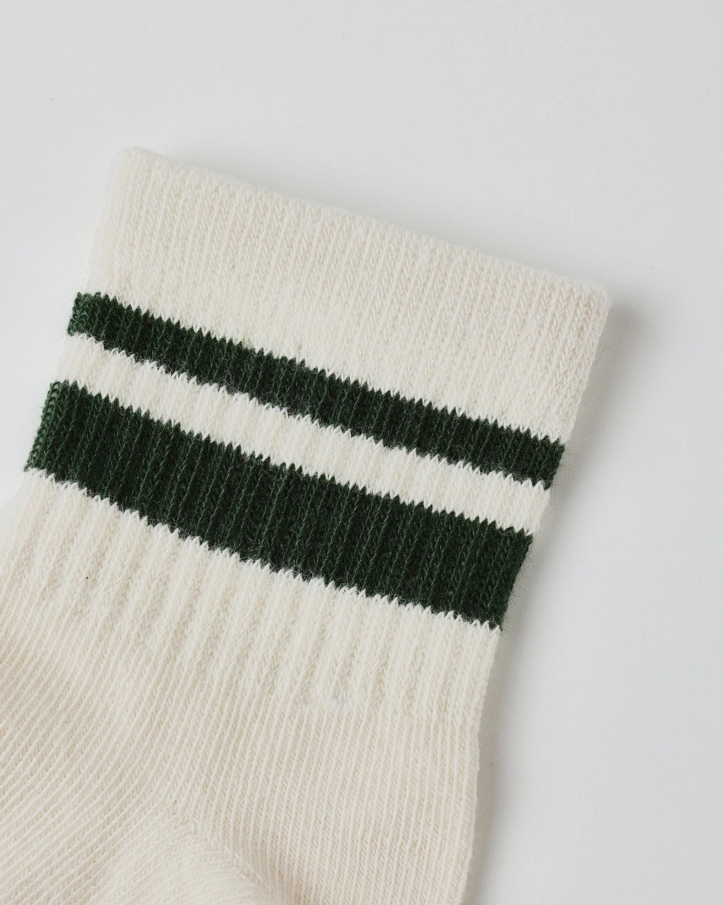 Stripe Socks, Set of 2 || Brown + Green Stripe