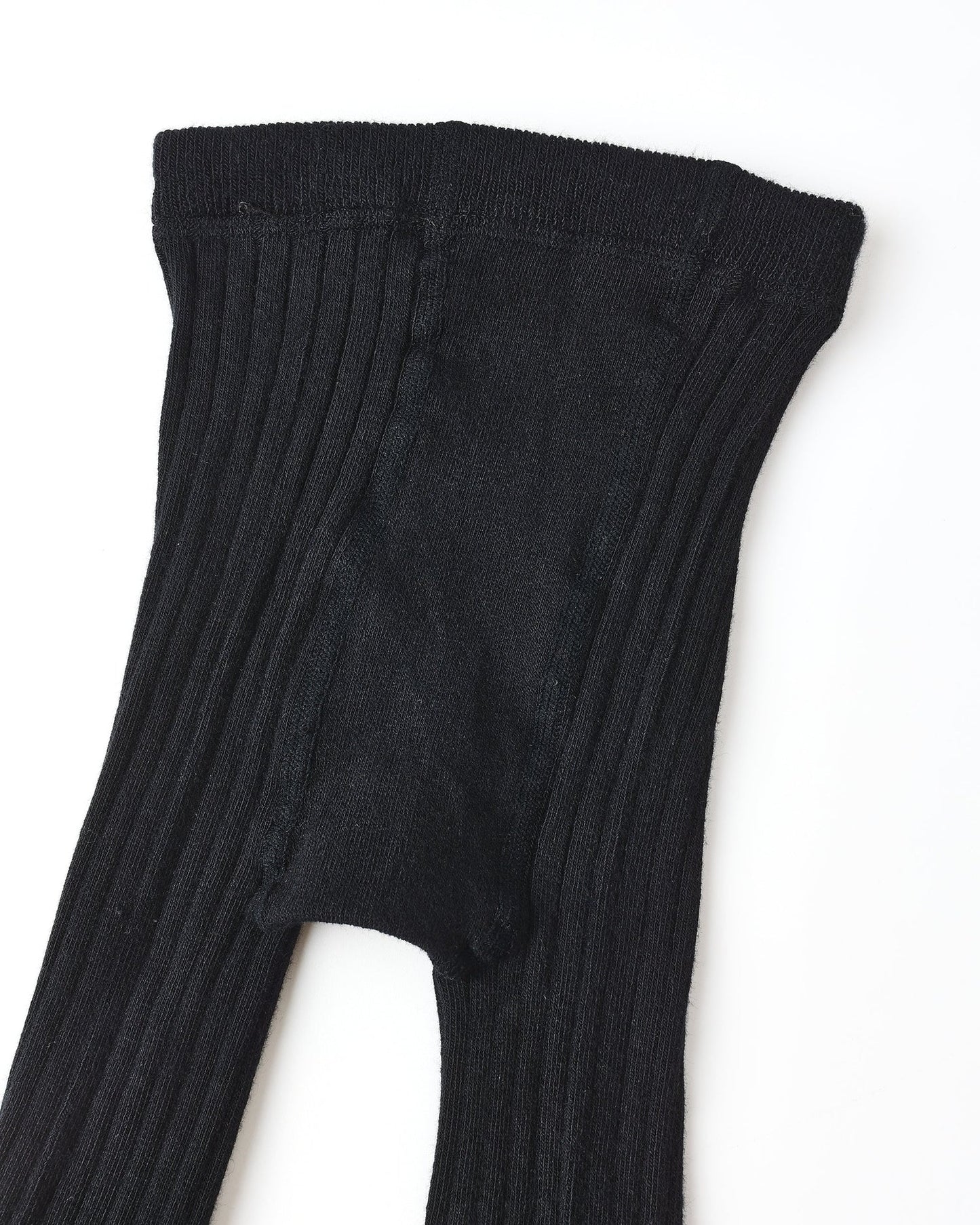 Ribbed Tights || Black