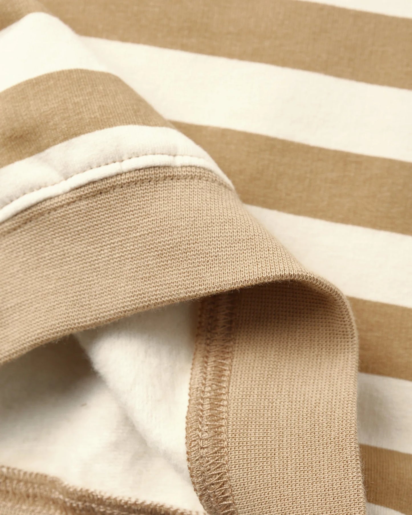 Oversized Crew Sweatshirt + Pant Set || Gold Stripe