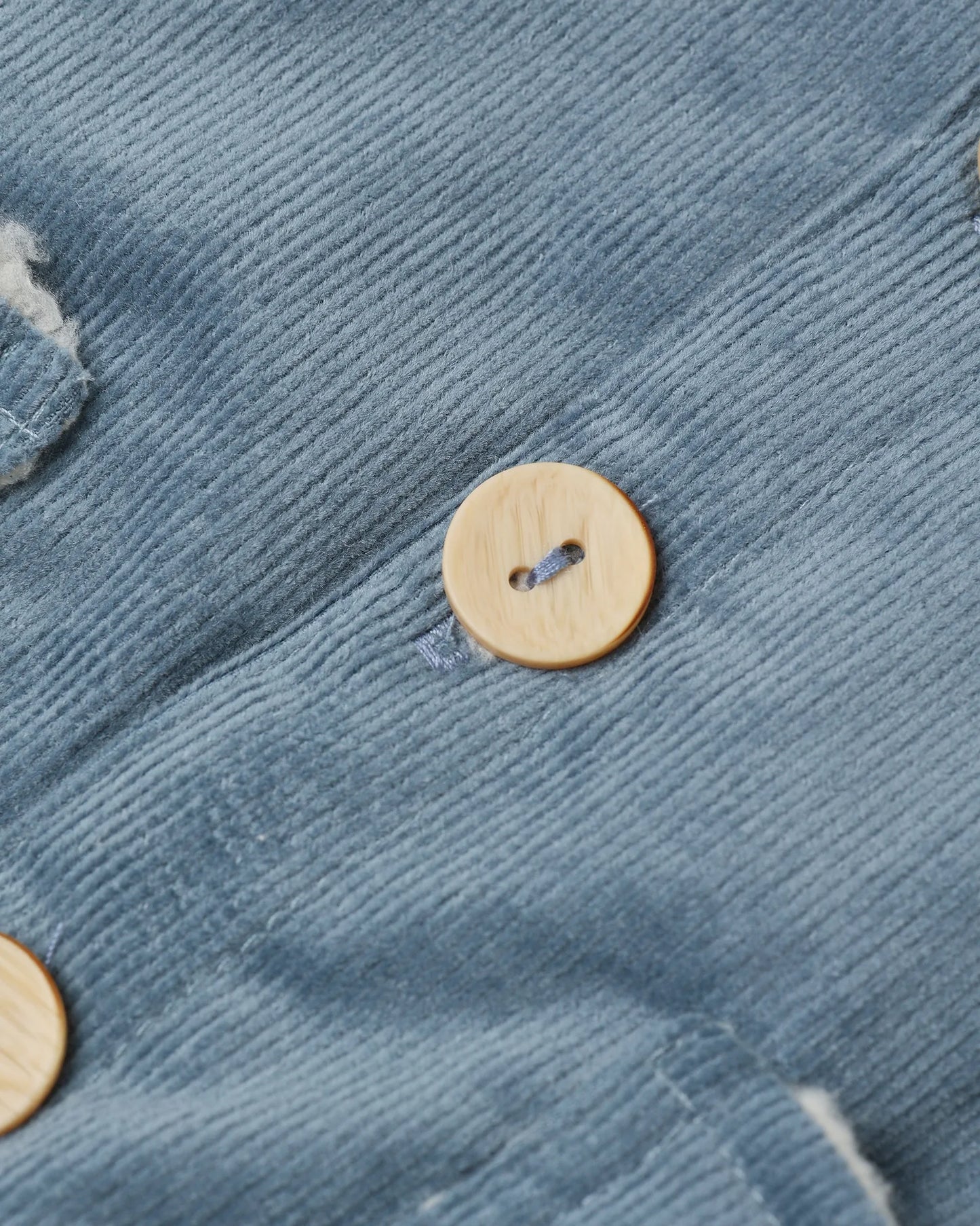 Corduroy Hooded Jacket || Ocean