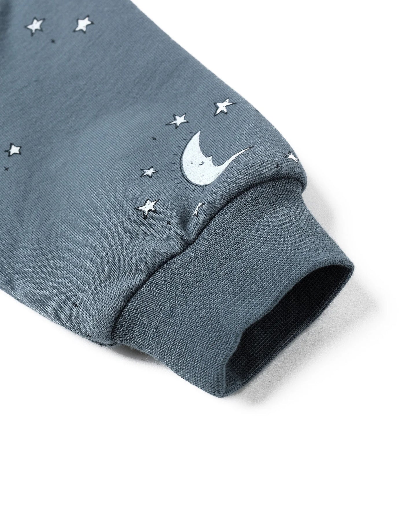 Relaxed Fleece Sweatshirt + Pant Set || Silver Moons