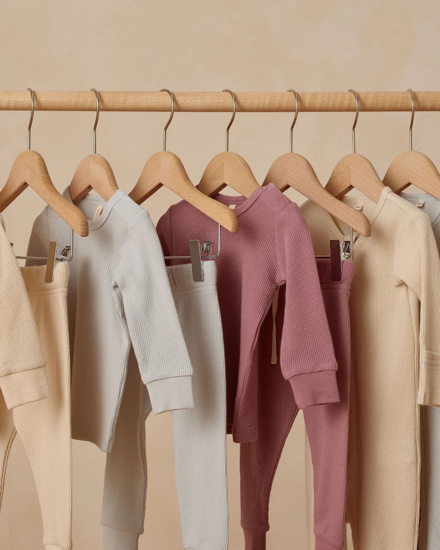 Waffle Top + Pant Set || Ice Blue