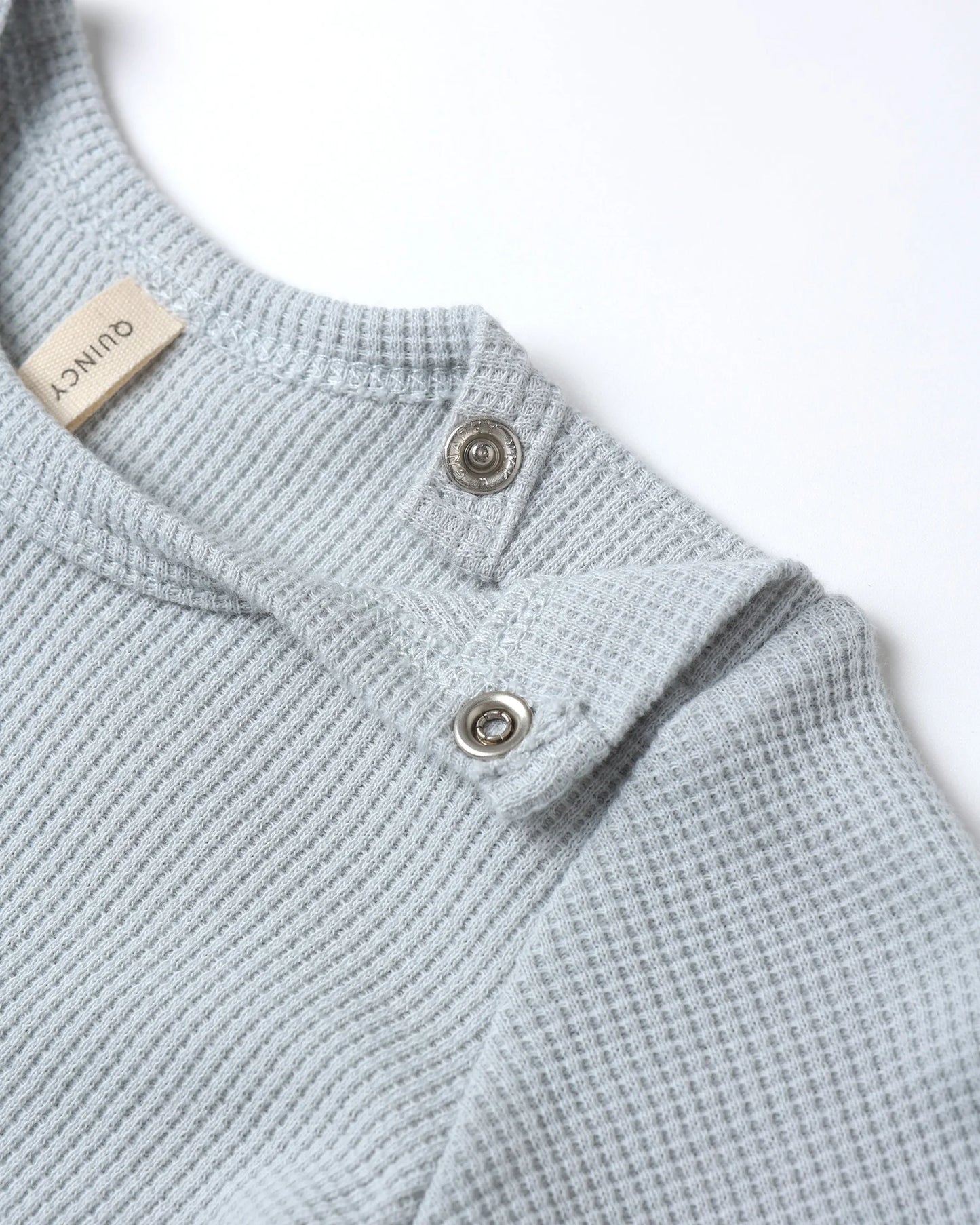 Waffle Top + Pant Set || Ice Blue