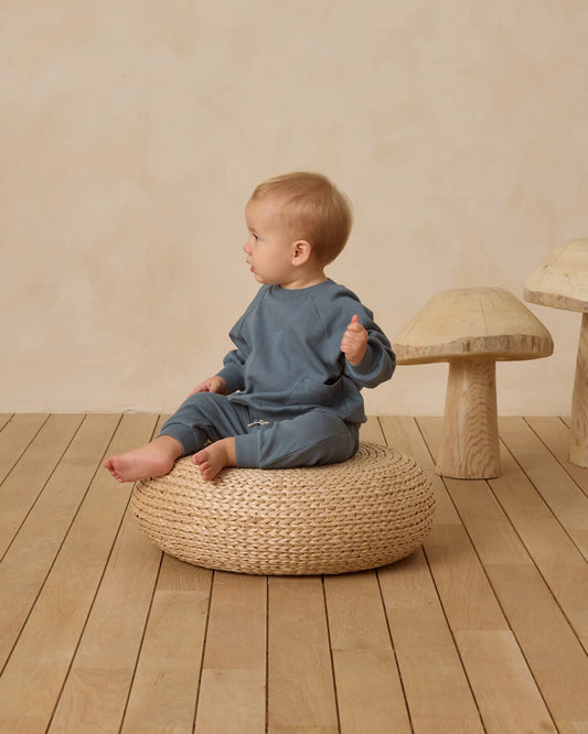 Pocket Sweatshirt + Pant Set || Ocean