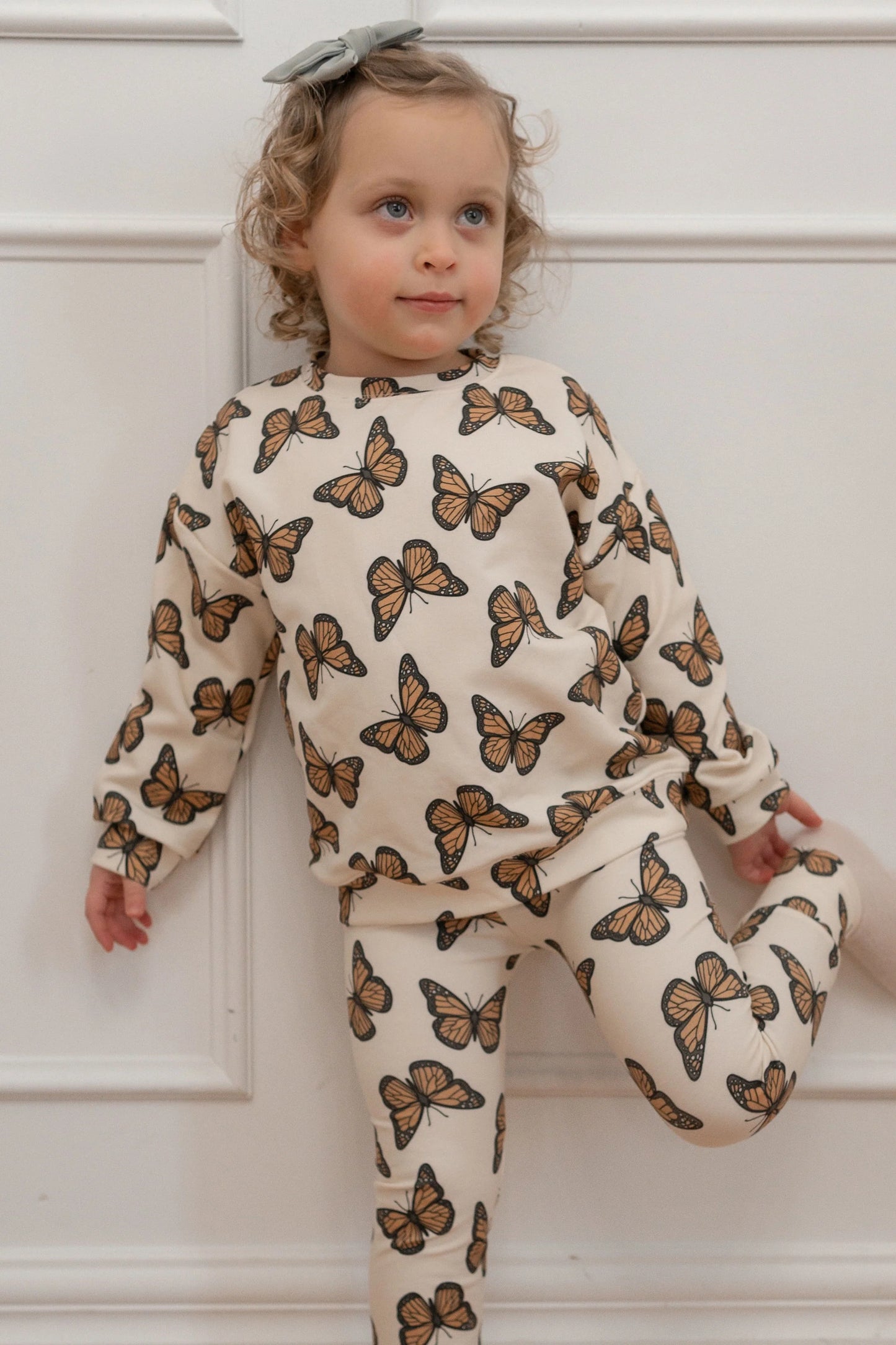 Butterflies Set- Crewneck + Leggings