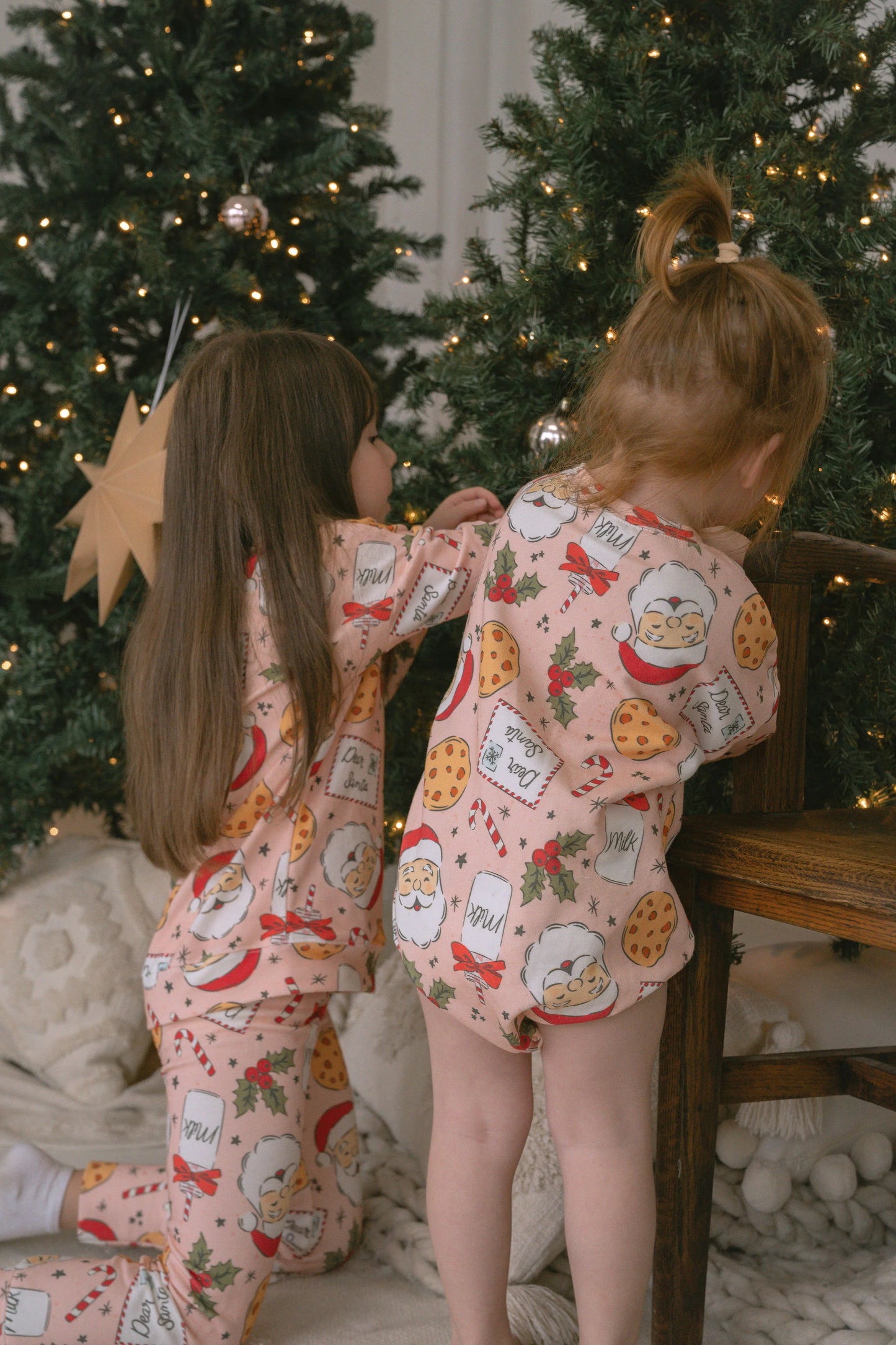 Classic Christmas (Pink) - Romper