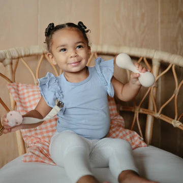 Silicone Baby Rattle Toy