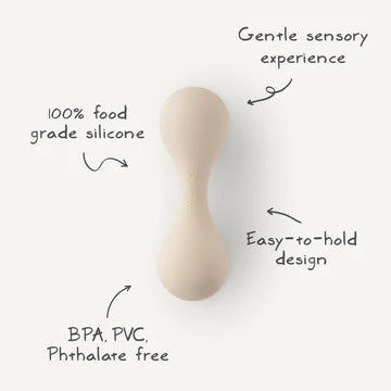 Silicone Baby Rattle Toy