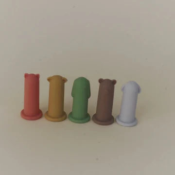 Silicone Animal Finger Puppets