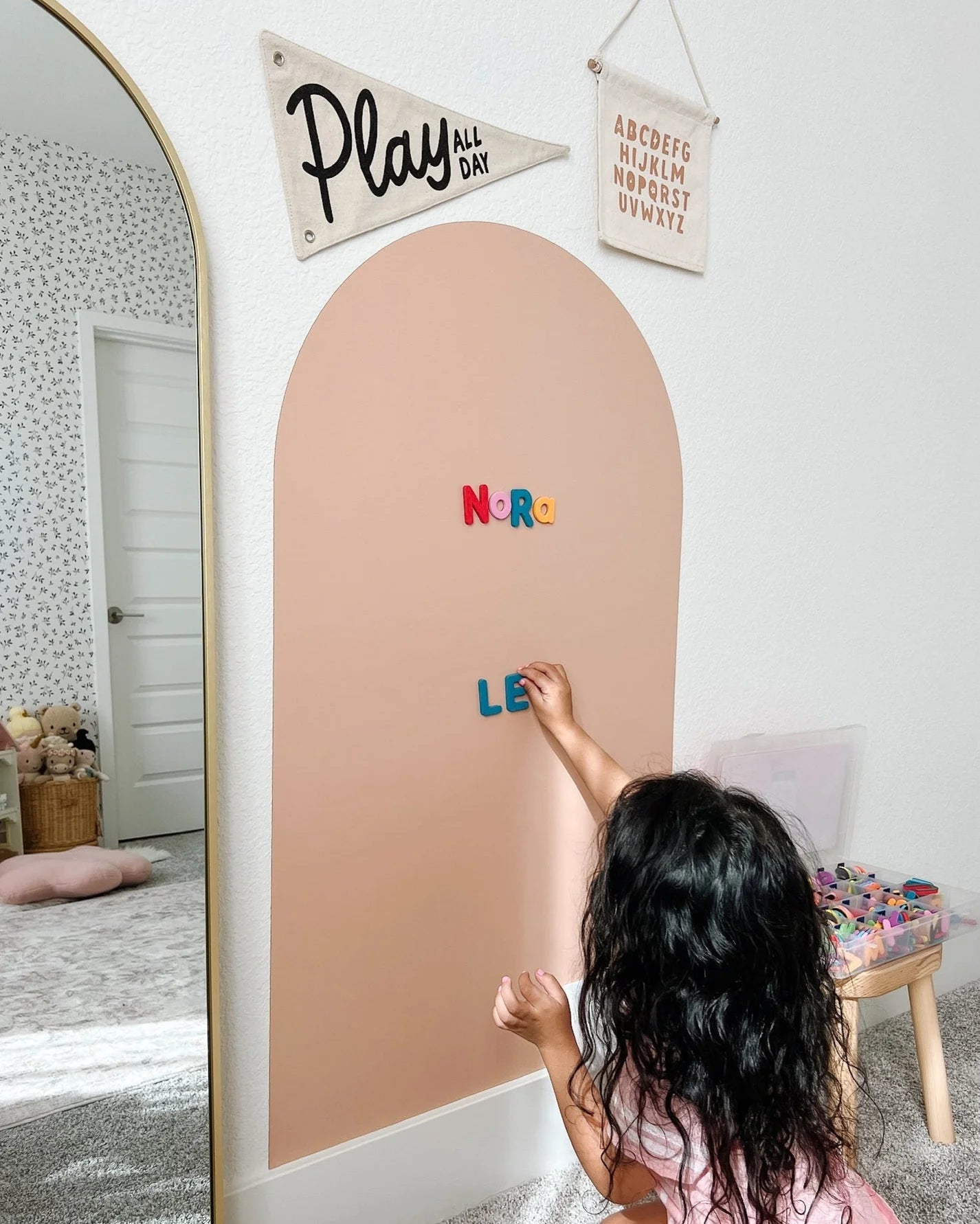 Magic Playwall - Arch Magnetic Wall Decal for Kids