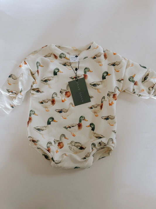 Duck Bubble Romper