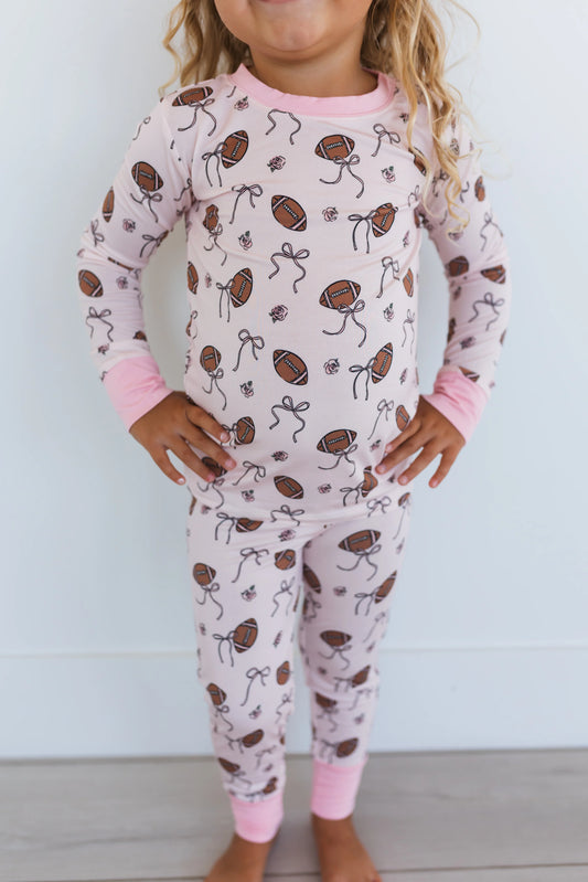 Blush Football Two Piece Set