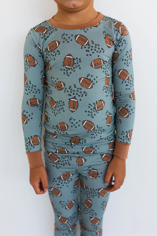 Green Football Two Piece Set