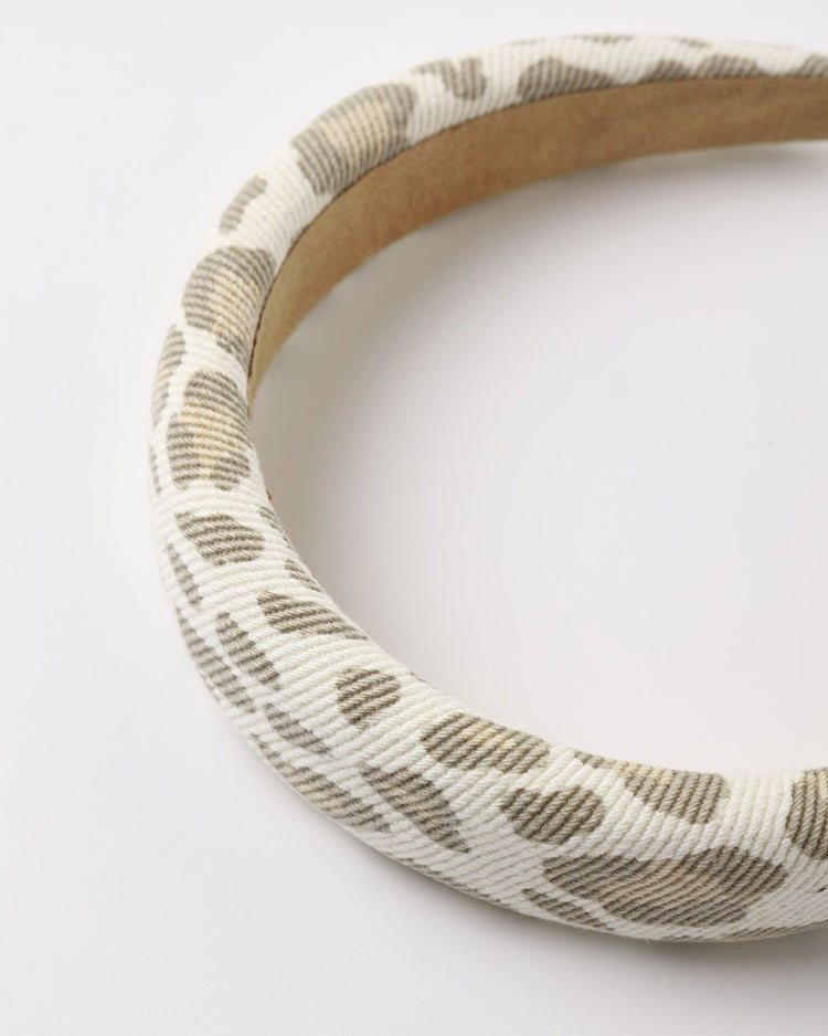 Padded Headband | Leopard