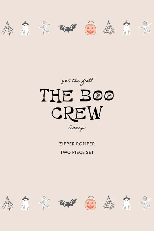 The Boo Crew Zipper Romper