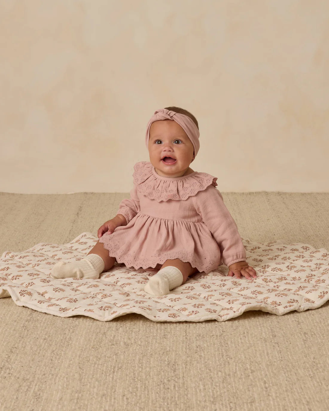 Knotted Headband || Rose