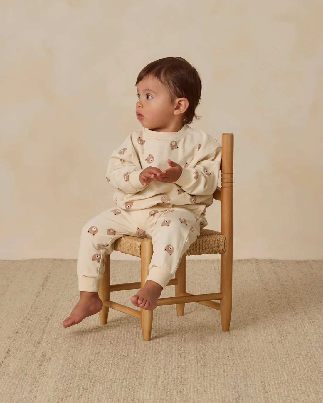 Relaxed Sweatshirt || Brown Bear