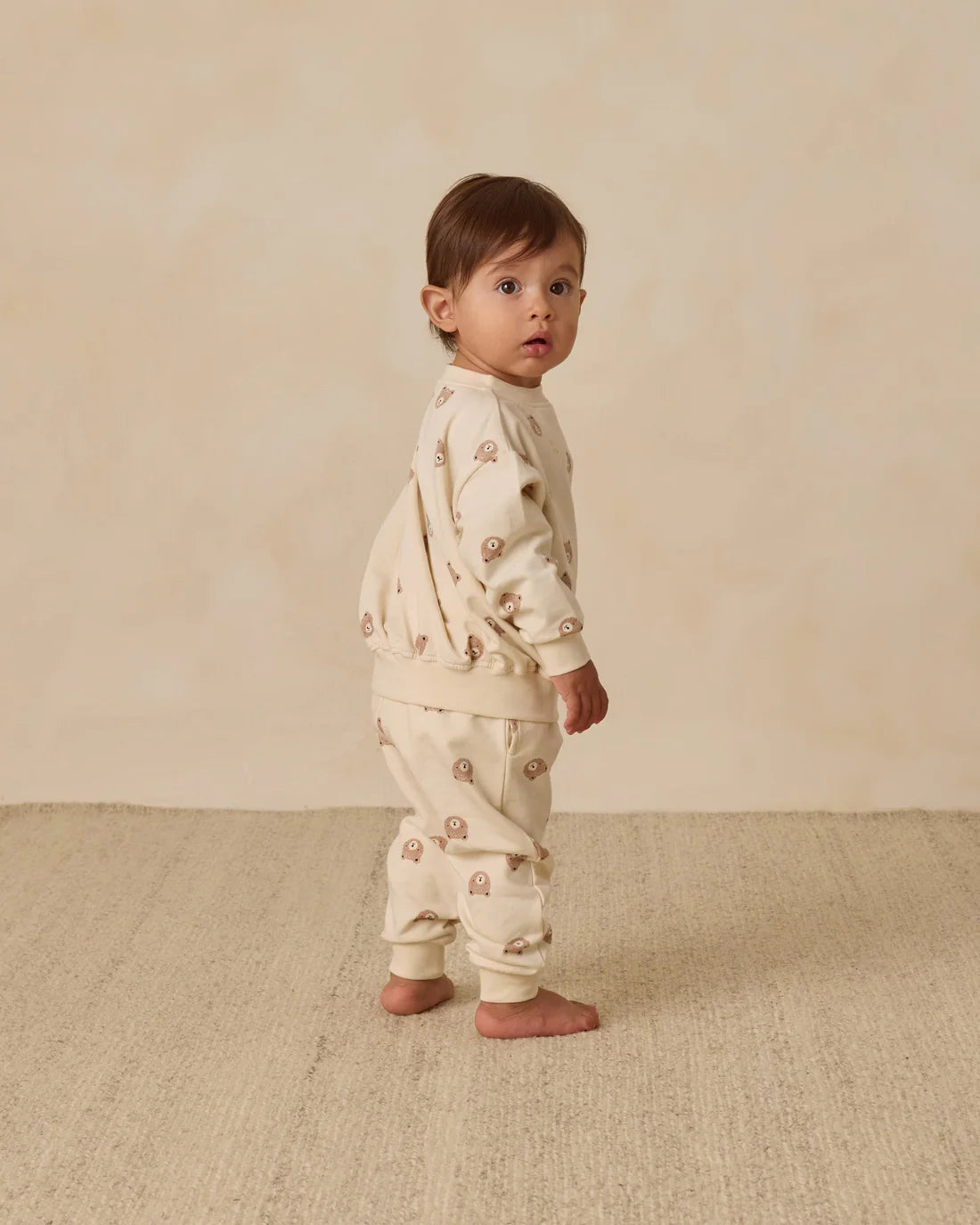 Relaxed Sweatshirt || Brown Bear