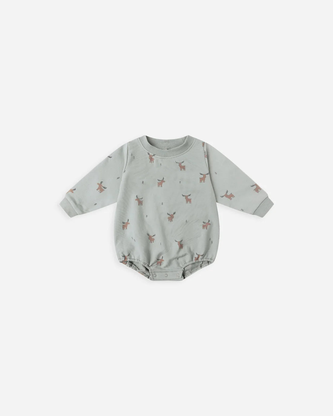 Crewneck Bubble Romper || Moose
