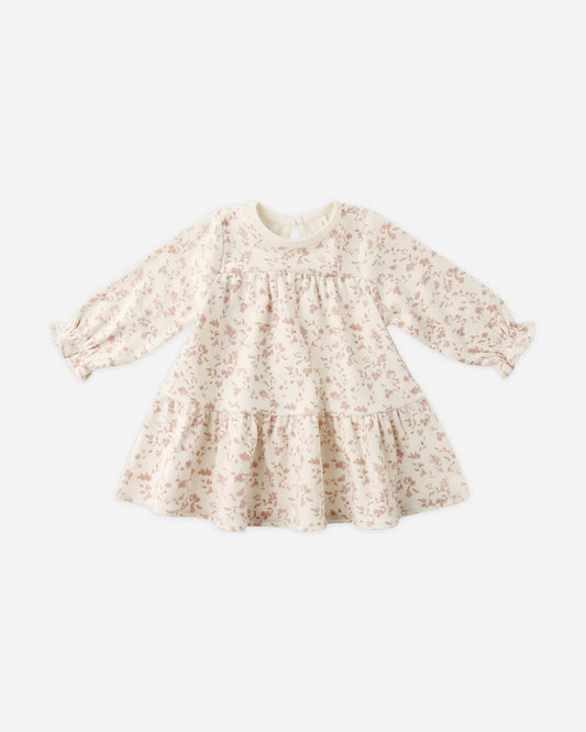 Tiered Jersey Dress || French Garden
