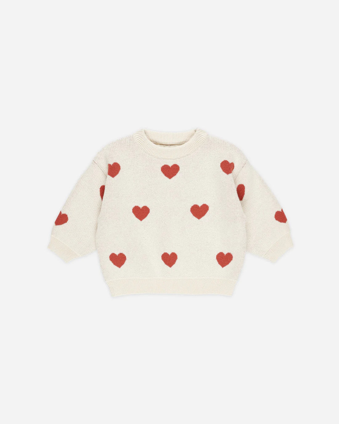 Heart Knit Set || Natural