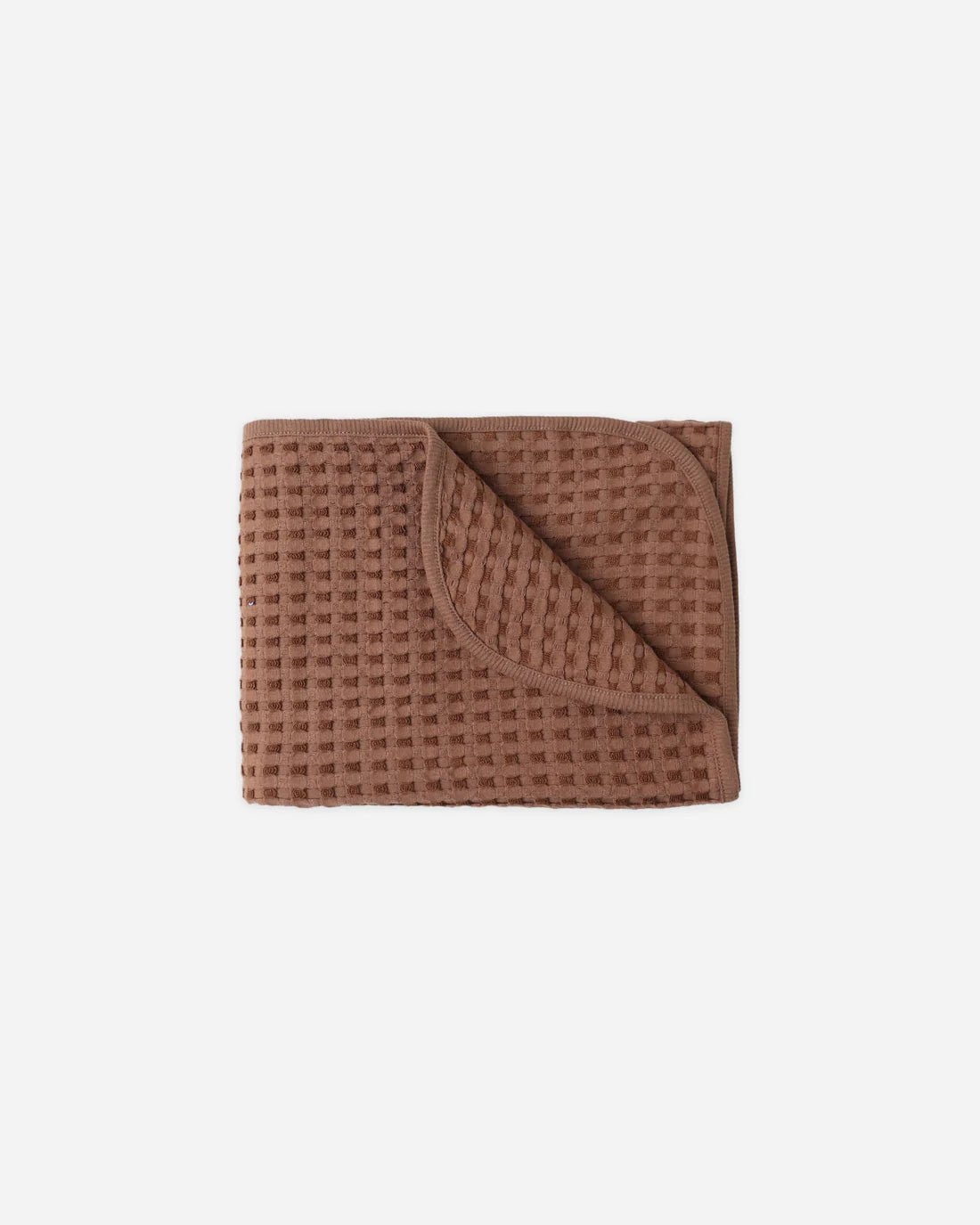 Waffle Baby Blanket || Cedar