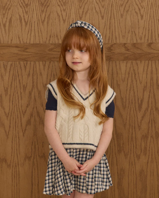 Sweater Vest || Natural