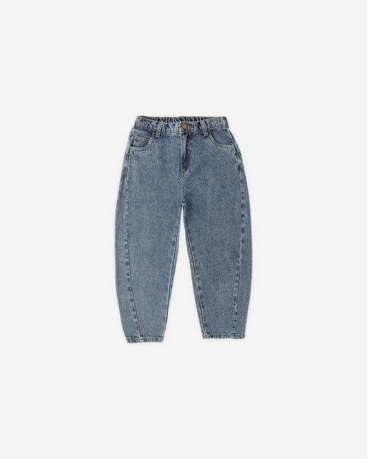 Barrel Pant || Indigo Denim