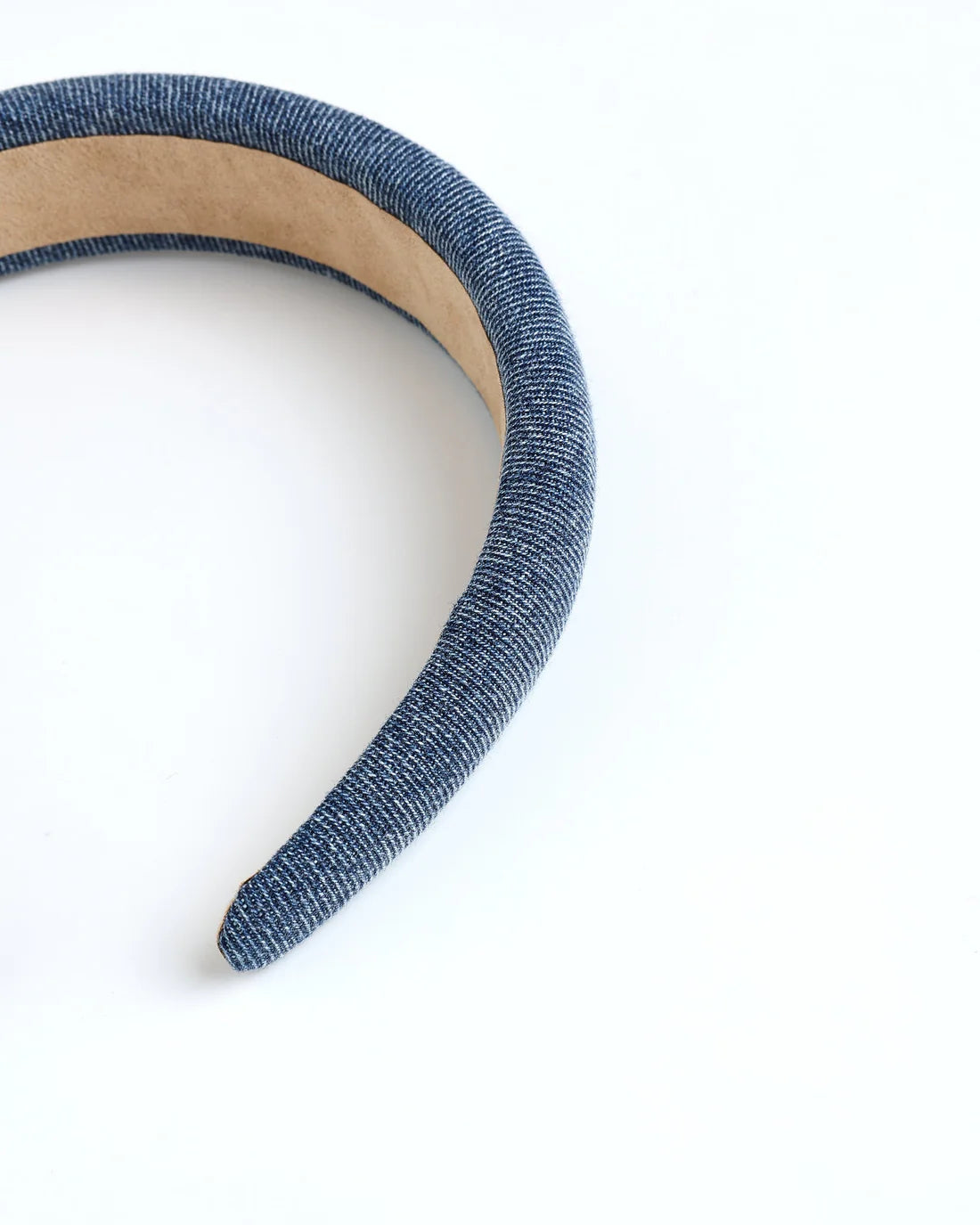 Padded Headband | Indigo Denim